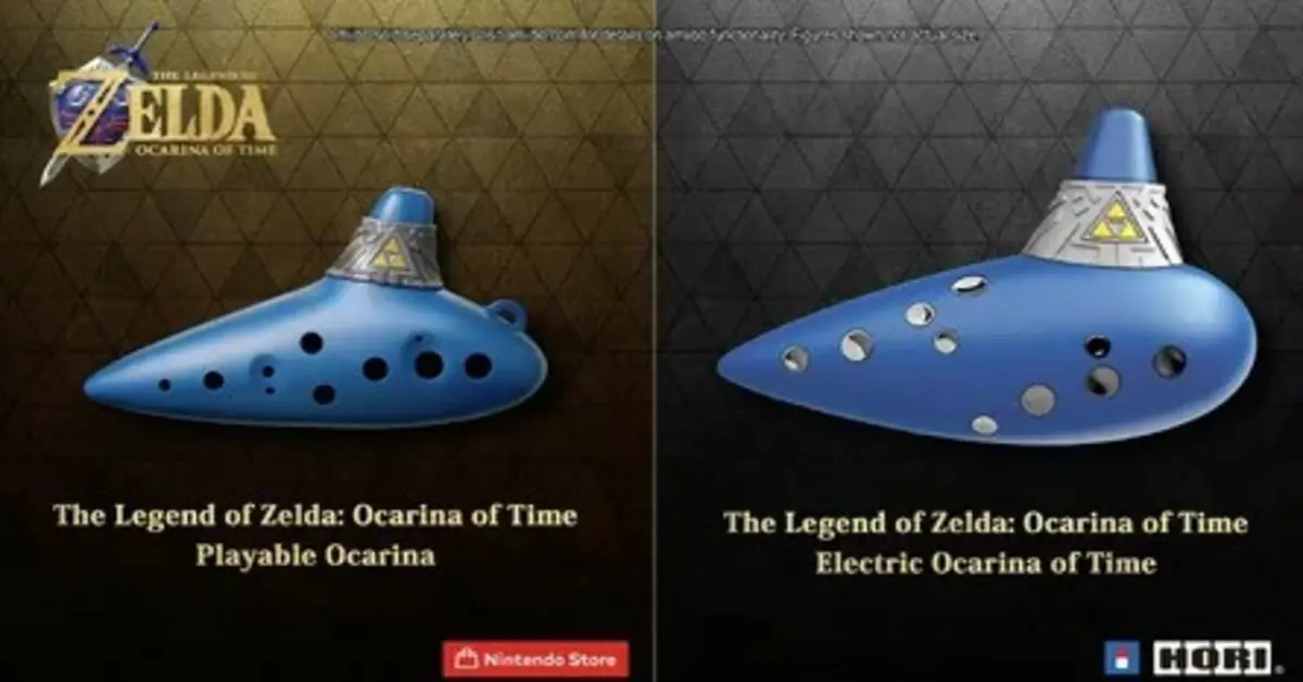 Nintendo is selling a real Zelda Ocarina
