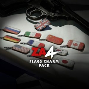 Zombie Army 4 Flags Charm Pack