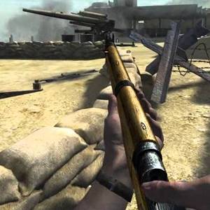 Call of Duty 2 - The player holding a K98k