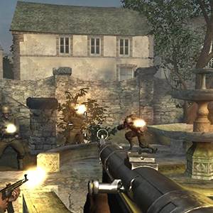 Call of Duty 3 - Fountain Shootout
