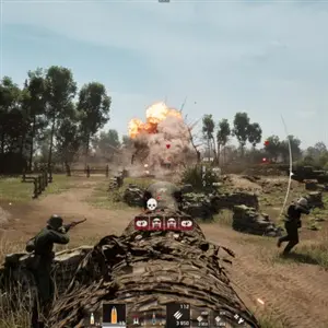 Call to Arms: Panzer Elite - Explosion