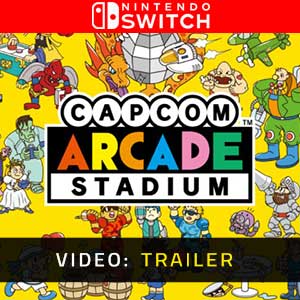 Capcom Arcade Stadium Nintendo Switch Video Trailer