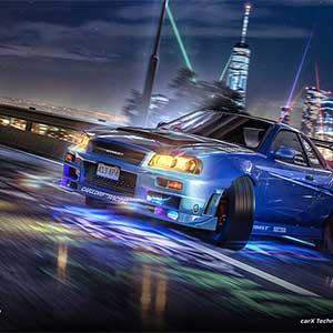 CarX Street - Blue Sports Car