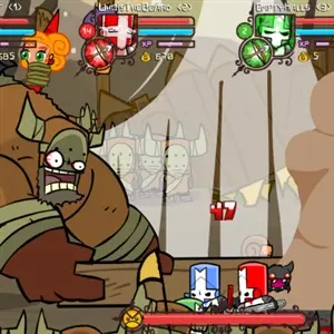 Castle Crashers - Barbarian Boss