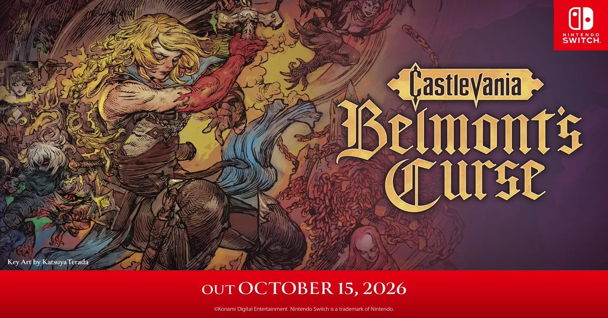 Play Castlevania Belmont’s Curse on Nintendo Switch This October