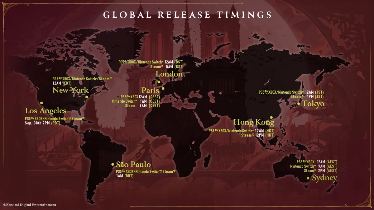 Castlevania: Belmont’s Curse Demo Launch Times
