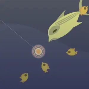 Cat Goes Fishing - Large Fish