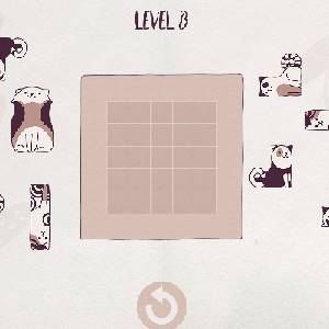 Cats Organized Neatly - Level 8