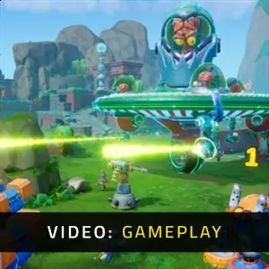 Chip ‘n Clawz vs. The Brainioids - Gameplay