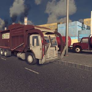 Cities Skylines Content Creator Pack Vehicles of the World Large Garbage Truck