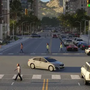 Citystate Metropolis - Pedestrian Crossing