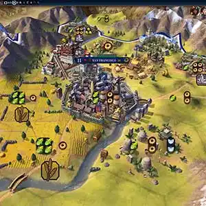 Civilization 6 - City of San Francisco