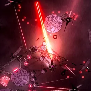 CleanFall - Red Laser