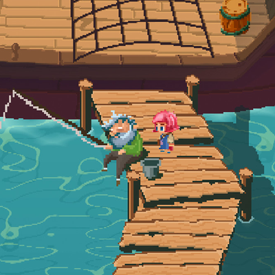 Cleo a pirate's tale - Fisherman