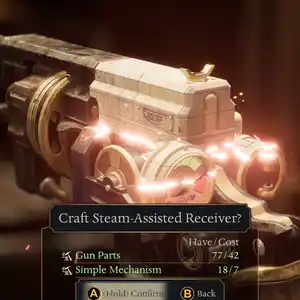 Clockwork Revolution - Steam Assisted Receiver