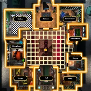 Clue/Cluedo: Classic Edition - Rooms