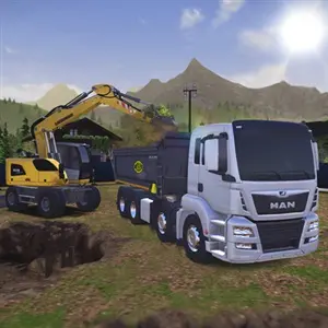 Construction Simulator 3 - Dirt Loading