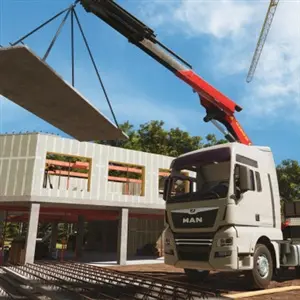 Construction Simulator: Evolution - Flatbed Truck Crane