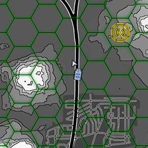 Locate vehicles on road