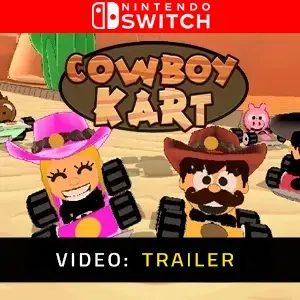 Cowboy Kart Nintendo Switch - Trailer