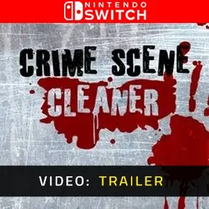 Crime Scene Cleaner Nintendo Switch - Video Trailer