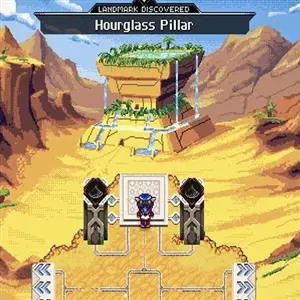 CrossCode Hourglass Pillar