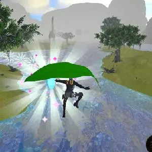 Crystal Vale: Dino Escape - Paragliding
