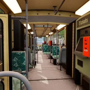 CTS: 2026 - Tram DLC: Tatra KT4D - Ticket Machine