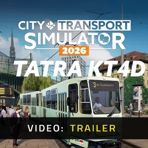 CTS: 2026 - Tram DLC: Tatra KT4D - Video Trailer