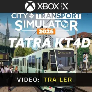 CTS: 2026 - Tram DLC: Tatra KT4D Xbox Series - Video Trailer