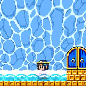 Hiding from the guard