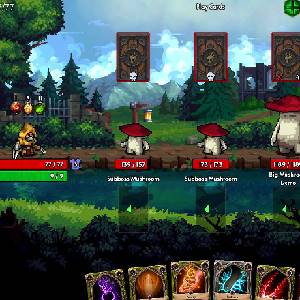 Deck of Souls - Big and Subboss Mushroom