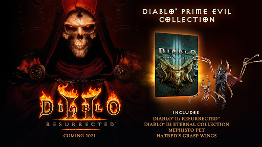 Diablo II Prime Evil Colelction contents