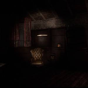 Dollhouse Behind the Broken Mirror - Dark Room