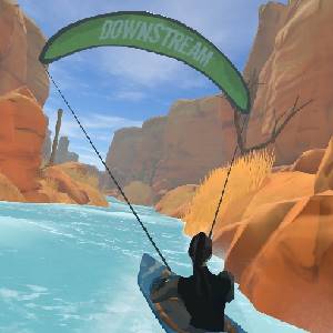 DownStream VR Whitewater Kayaking - Kayak Kite