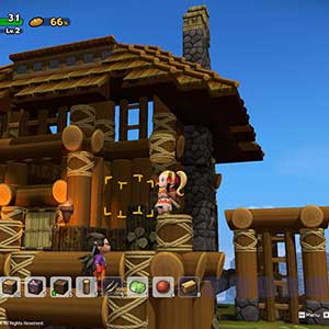 Dragon Quest Builders 2 Log Cabin