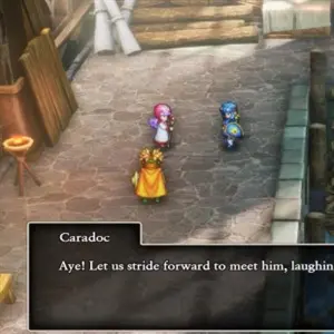 Dragon Quest I & II HD-2D Remake - Caradoc Dialogue