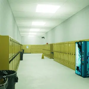 Dreamcore Rabbit Hole - School Hallway