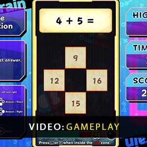 Dual Brain Vol 1 Calculation Gameplay Video