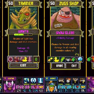 Dungeon League - Zugs Shop/Trainer