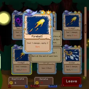 Duo Quest - Fireball Card