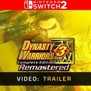 DYNASTY WARRIORS 3: Complete Edition Remastered Nintendo Switch 2 - Video Trailer