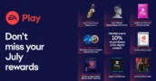 EA Play Member Rewards Schedule for July 2026