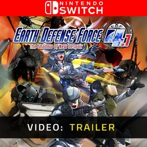 Earth Defense Force 4.1 The Shadow of New Despair Nintendo Switch - Video Trailer