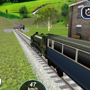 Eastern Europe Train Sim 2 - Train on Rail
