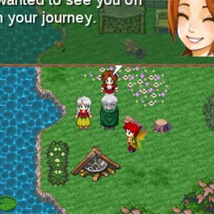 Happy talking with friends