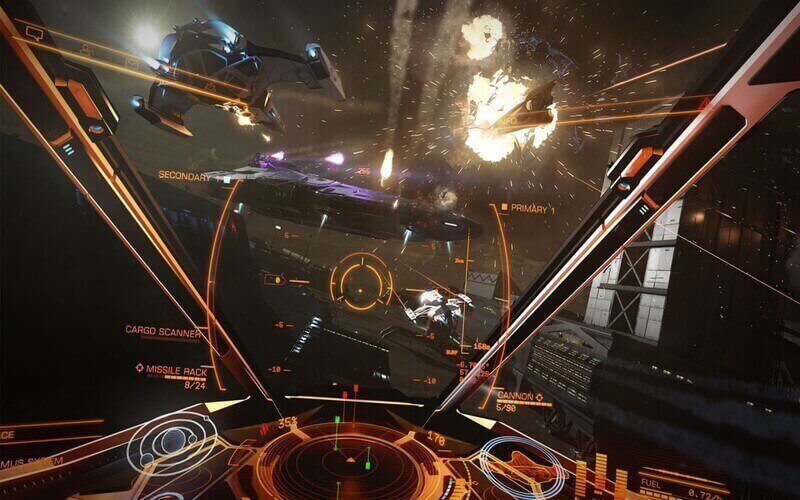 gameplay di Elite Dangerous