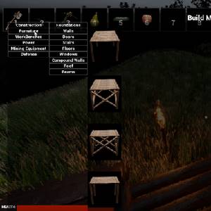 Endure or Perish - Build Menu