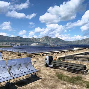 Euro Truck Simulator 2 Iberia Solar Panels