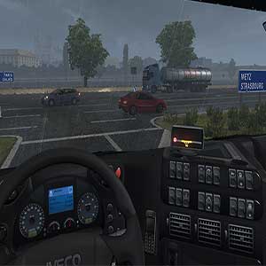 Euro Truck Simulator 2 Rainy Weather